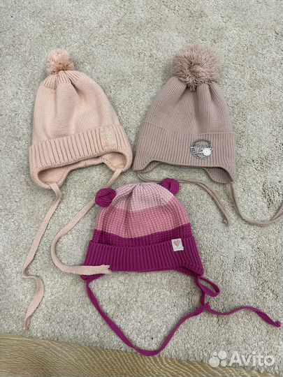 Шапки демисезонные для девочки