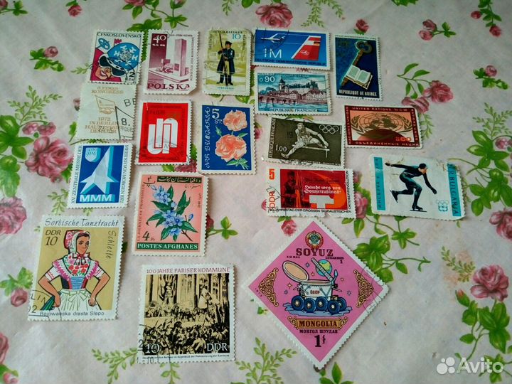 Марки иностранные