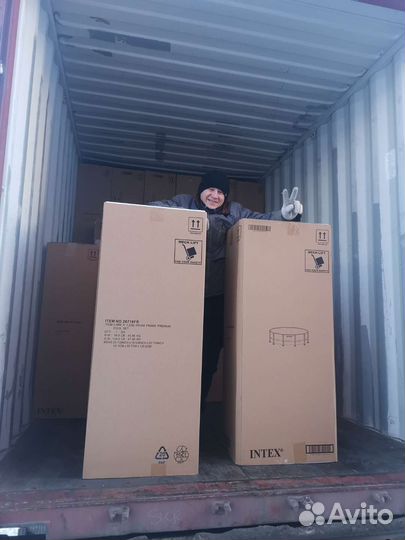 26718 intex Каркасный бассейн 366х122см PrismFrame