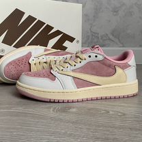 Кроссовки Nike Jordan Low x Travis Scott Shy Pink