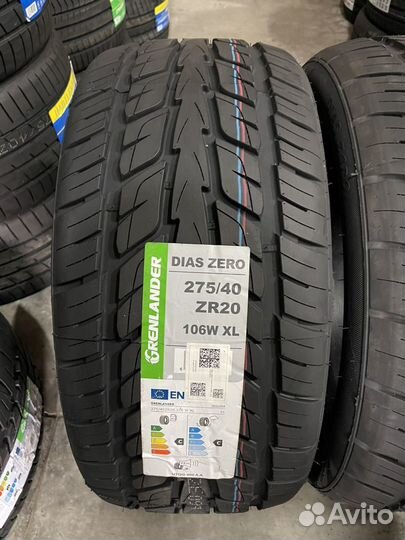 Grenlander Dias Zero 275/40 R20 и 315/35 R20 110W