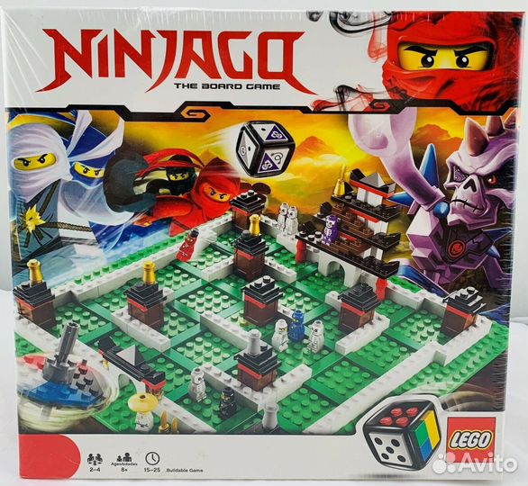 Lego Ninjago 3856 в заводской плёнке