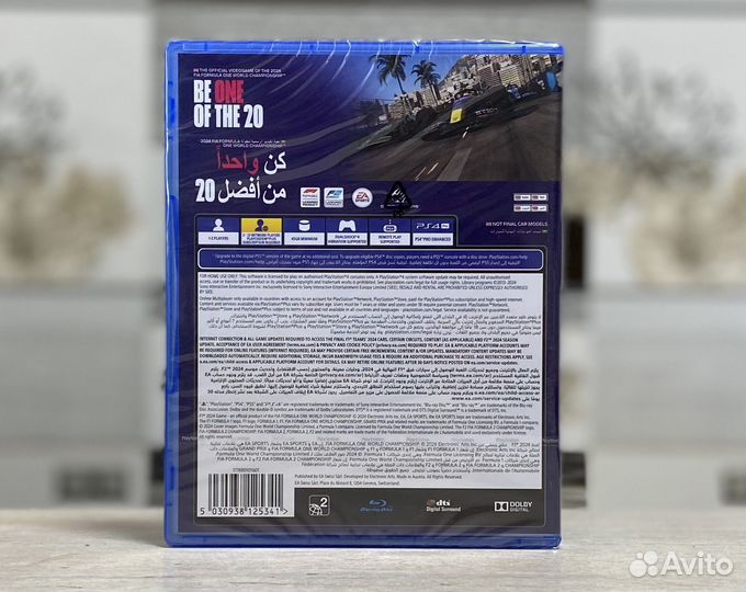 F1 24 Sony PS4 Новый Диск (F1 2024 / Formula 1)