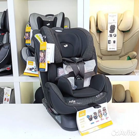 Автокресло 0-36кг Isofix Joie Every Stage FX Flint