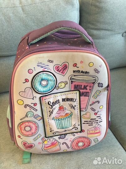 Рюкзак школьный для девочки 1 класс