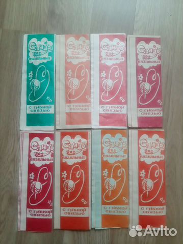 Спицы вязальные с гибкой связью