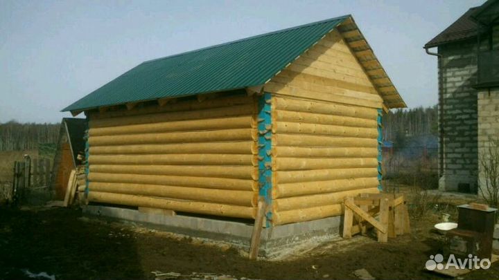 Срубы ручной рубки