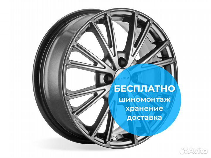R16 4x100 6J ET37 D60,1 Rapid Меандр-ориг, (кс879)