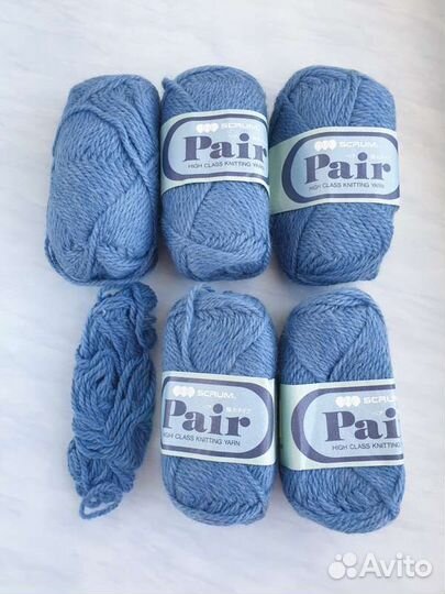 Пряжа для вязания шерсть 100