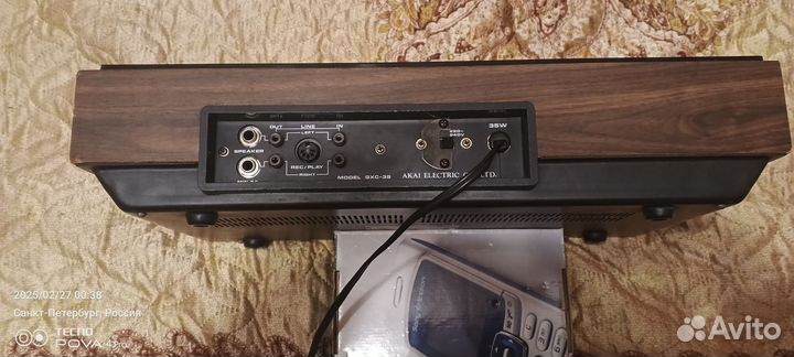 Японская легендарная дека Akai gxc-39