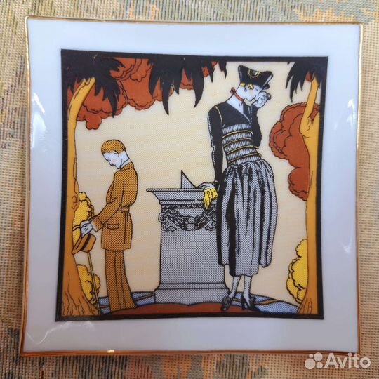 Плакетки фарфоровые Времена года