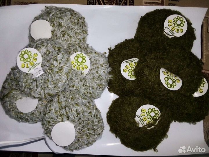 Пряжа для вязания букле