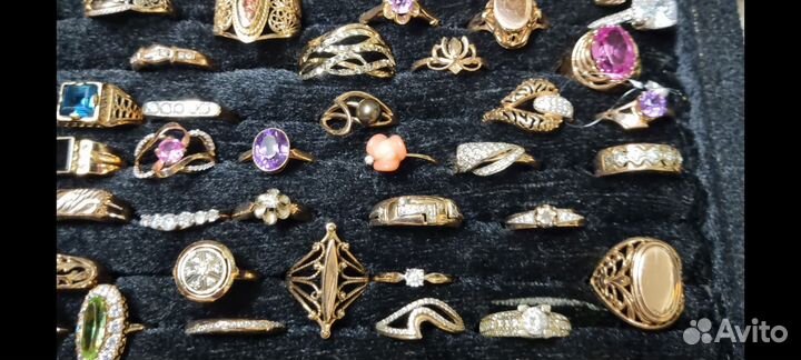 Золотое кольцо 583 СССР маркиза