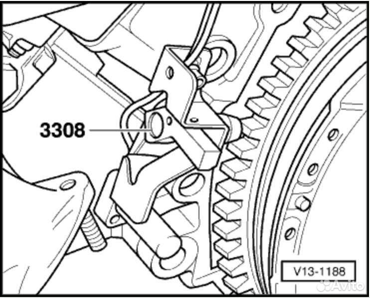 Специнструмент vag 3308