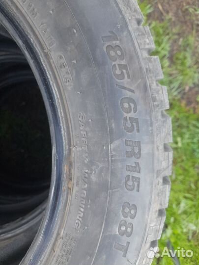 Шины 185 65 15 зимние и летение бу