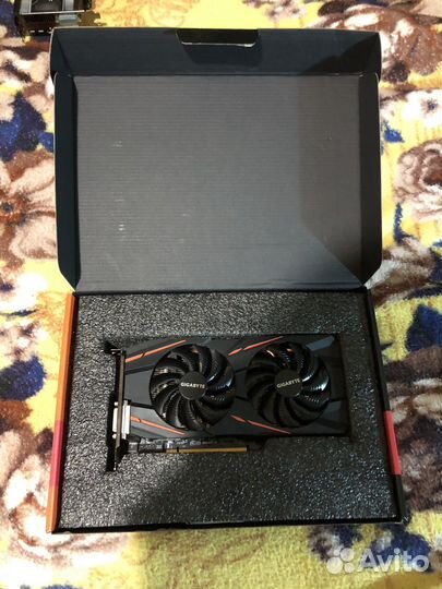 Gigabyte Radeon RX 580 4Gb gddr5 256bit в коробке