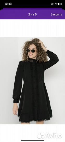 Черное платье