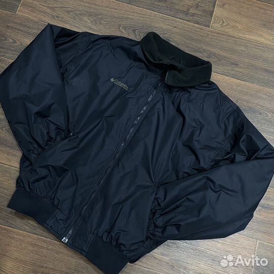 Куртка бомбер columbia винтаж оригинал L