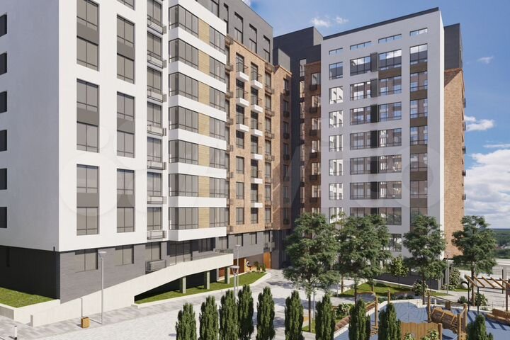 2-к. квартира, 67 м², 4/12 эт.