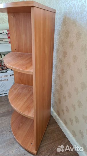 Полка угловая деревянная