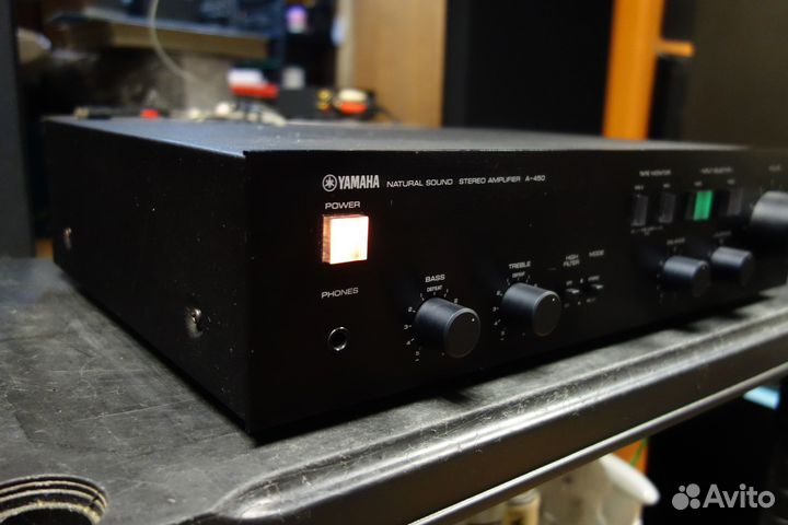 Yamaha A-450 стерео усилитель, Japan, 1980 год