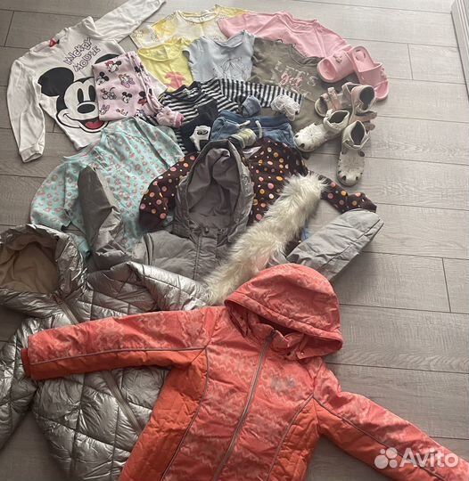 Детские вещи пакетом для девочек