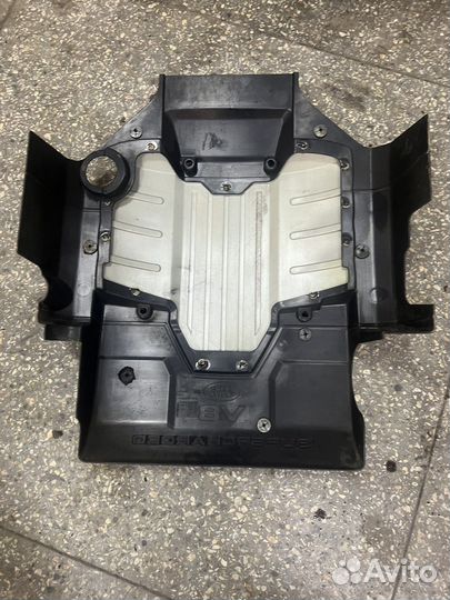 Декоративная крышка двигателя range rover 2007