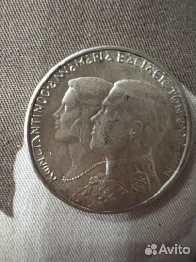 Серебряные монета греция