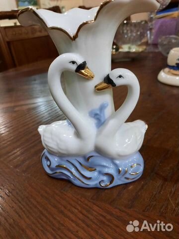 Ваза лебеди