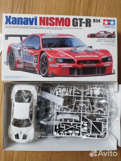 Xanavi Nismo GT-R (R34) Tamiya 1/24