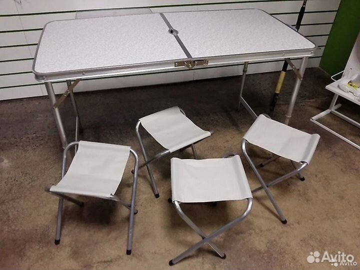Туристический стол 4 стула