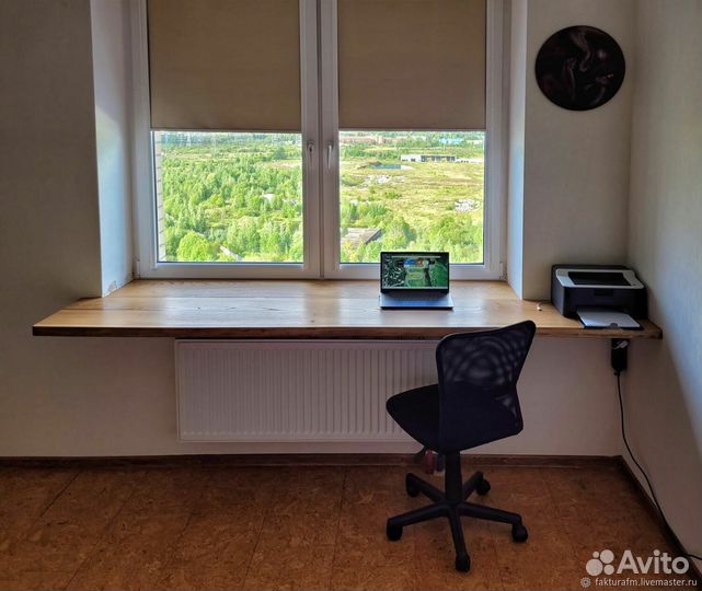 Подоконник деревянный