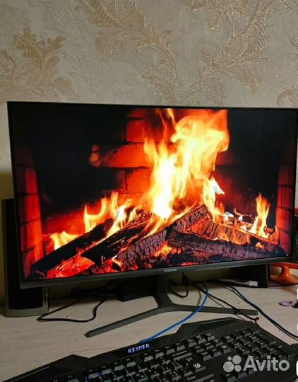 Монитор 27 дюймов/Новый/Гарантия/75 Герц/Игровой