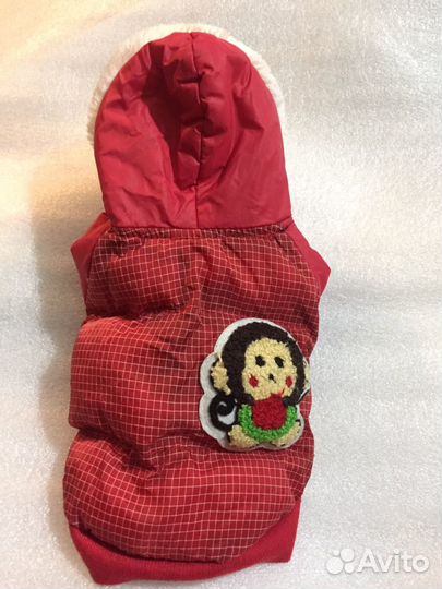 Курточка для очень маленьких собак, размер XS, фир