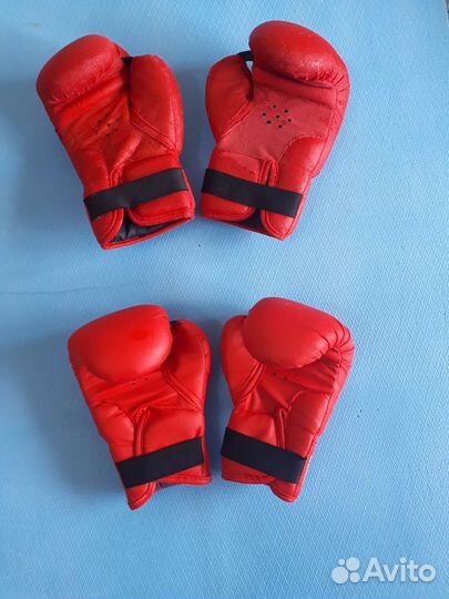 Перчатки боксерские 4 унц. для 3-6 лет Leco