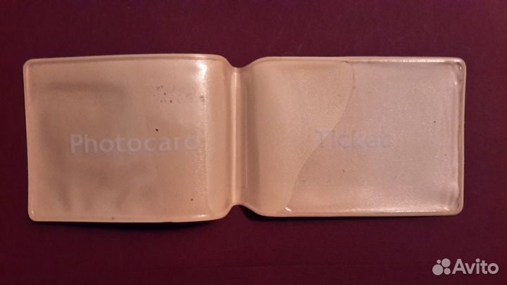 Билет проездной метро обложка лондон англия 2001г