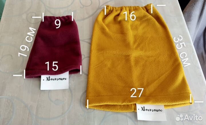 Новые теплые шапки и снуды (шапки-шарфы) для собак