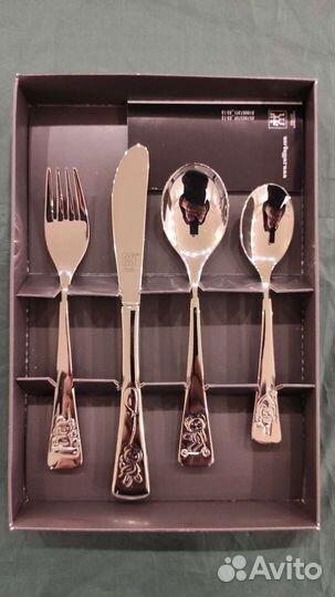 Детский набор столовых приборов Teddy