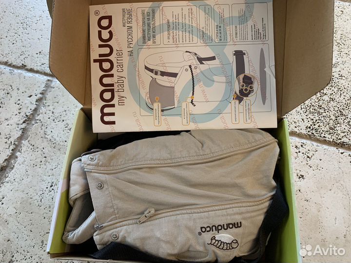 Эргономичный рюкзак-переноска для ребёнка Manduca