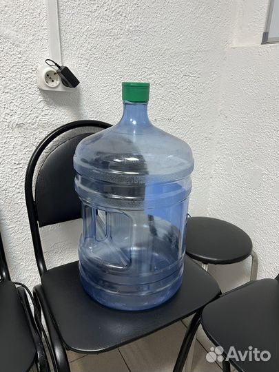 Бутыль 19 литров с ручкой