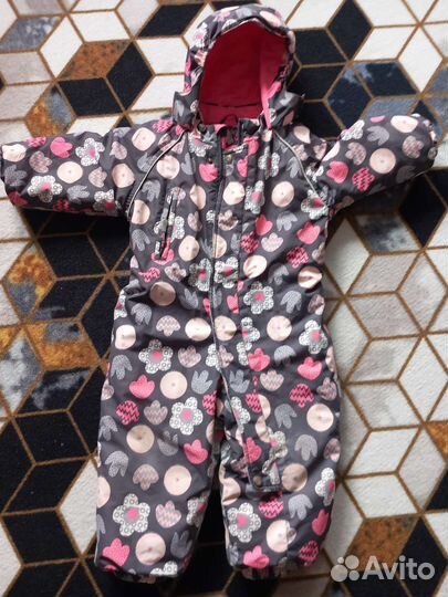 Зимний комбинезон 86 92 девочка