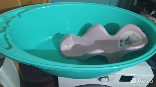 Ванночка для купания и горка