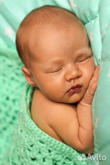 Фотосессия новорожденного малыша на дому