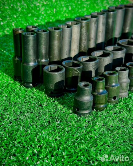 Набор ударных головок для гайковерта