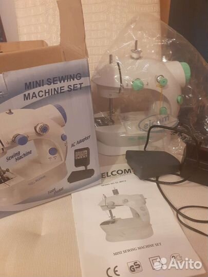 Мини швейная машинка elcom el-401ca
