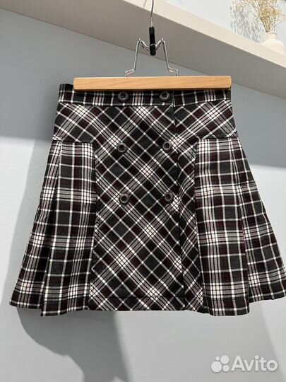 Юбка школьная страна клетка 122
