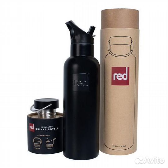 Термос-бутылка из стали RedPaddle 750ml black