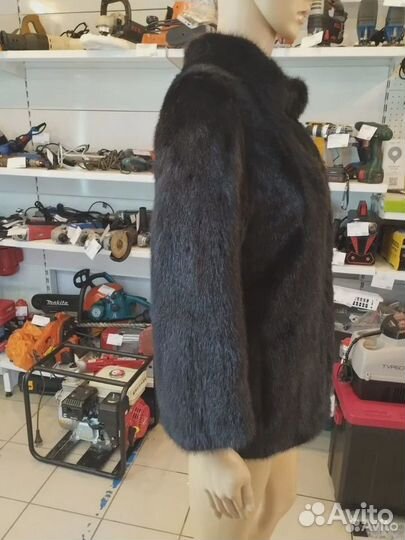 Шуба норковая 46р без капюшона