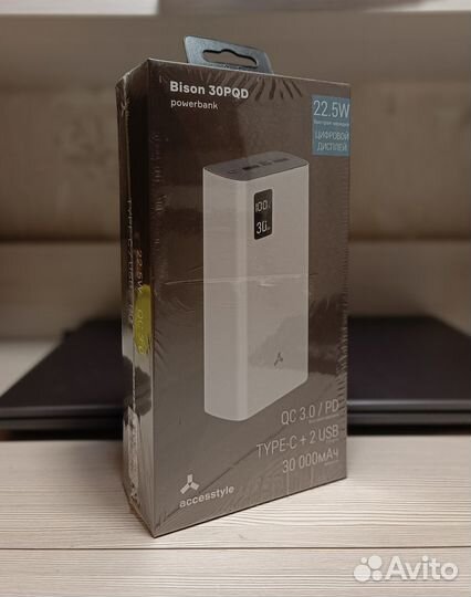 Внешний аккумулятор Accesstyle Bison 30PQD