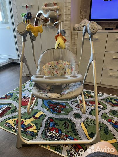 Детские электронные качели Carrello